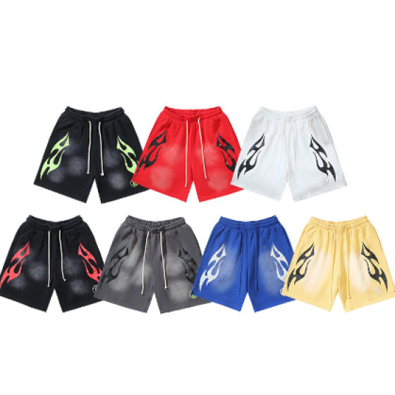 Hellstar Distressed Casual Shorts